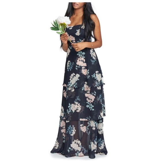 SHOW ME YOUR MUMU Calypso Strappy Tier Maxi dress - Picture 1 of 7